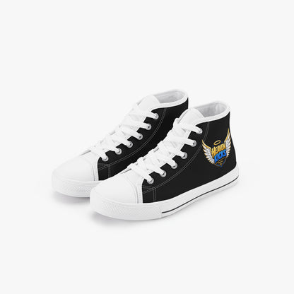 Heaven Kicks Christian Kid’s High - Top Canvas Shoes - ClaimedbyGodDesigns