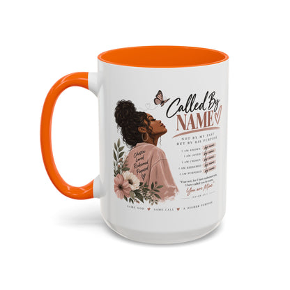 Called By Name Coffee Mug — Inspirational Christian Gift for Her (11/15oz)
