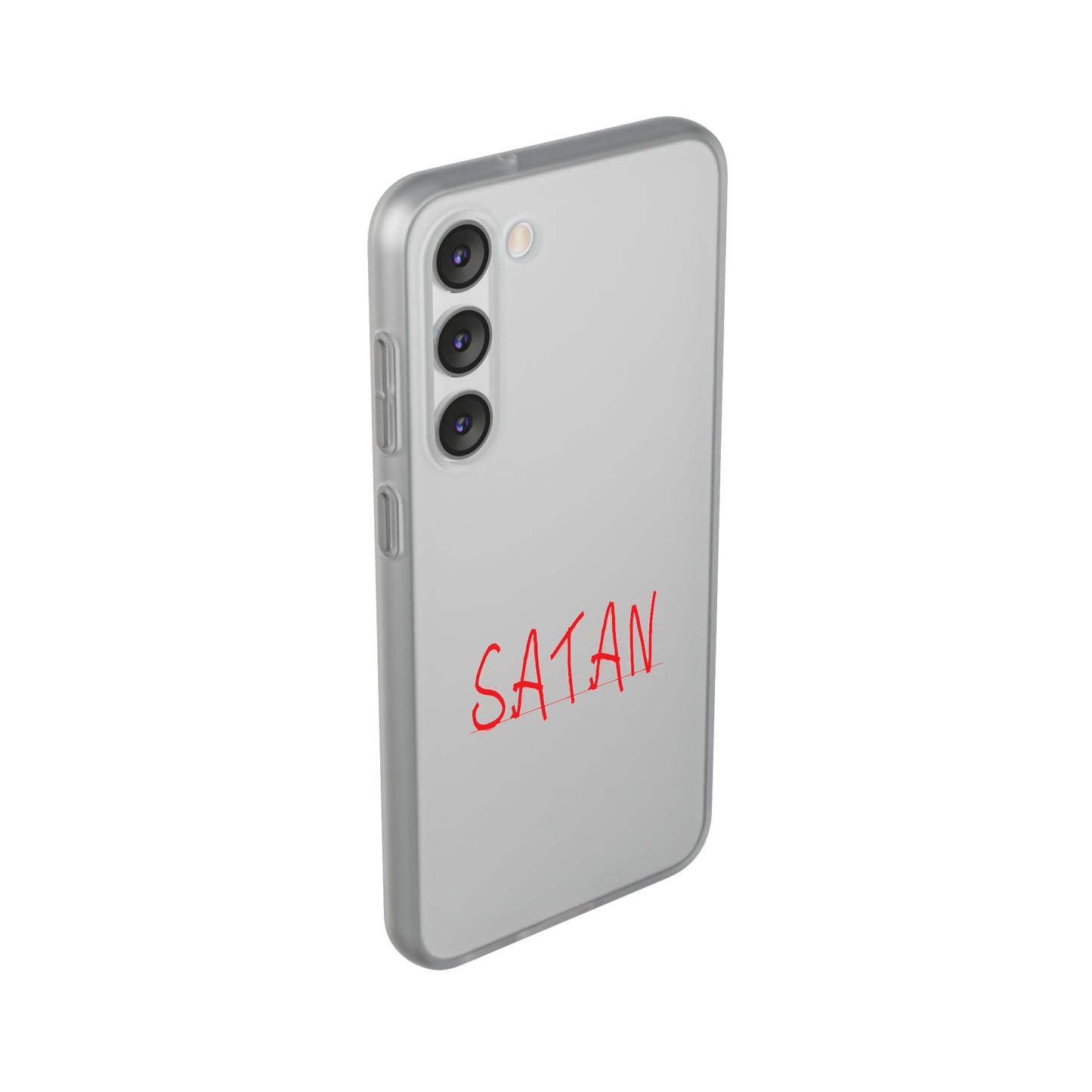 Not Today Satan Not Tomorrow Either Christian Flexi Phone Case Printify