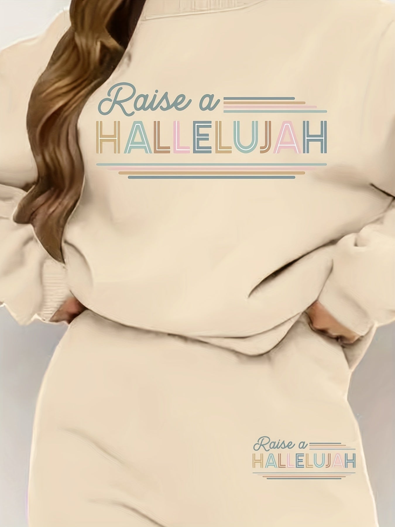 Raise A Hallelujah Women's Christian Casual Outfit claimedbygoddesigns