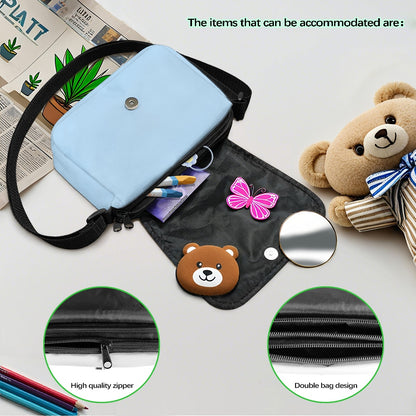 Born To Follow Jesus Christian Kids Flap Crossbody Bag