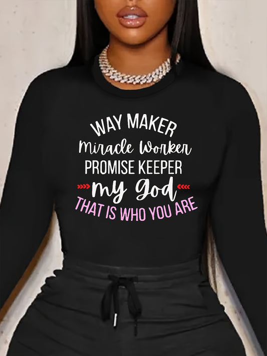 My God That Is Who You Are Plus Size Women's Pullover Sweatshirt claimedbygoddesigns