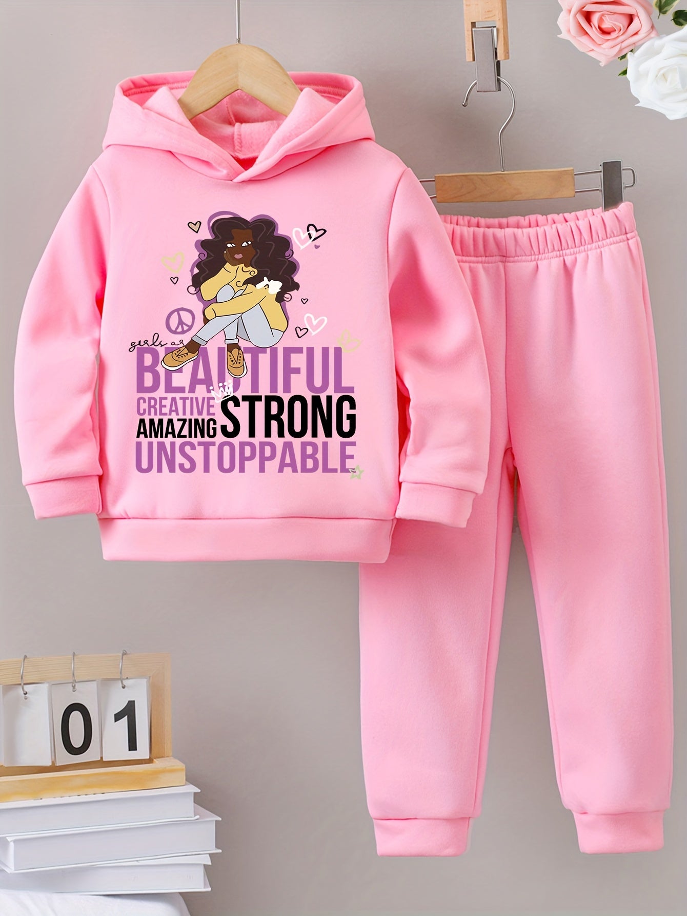 Beautiful Strong Unstoppable Youth Christian Casual Outfit claimedbygoddesigns