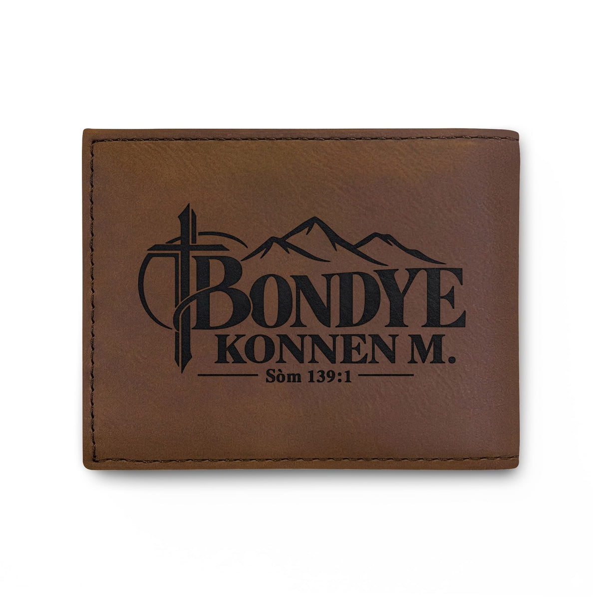 Bondye Konnen M. Kreyòl Christian RFID wallet, view 14