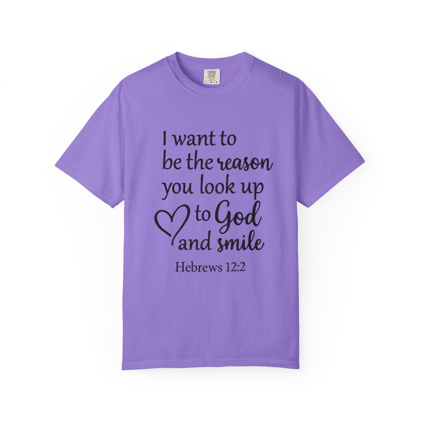 Inspirational Unisex T-Shirt -Smile, Faith-Based Apparel, Religious Gift, Christian Tee, Motivational Shirt, Everyday Wear