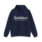 Christian Hooded Sweatshirt -Confidence In Him Knowing I Can't But He Can