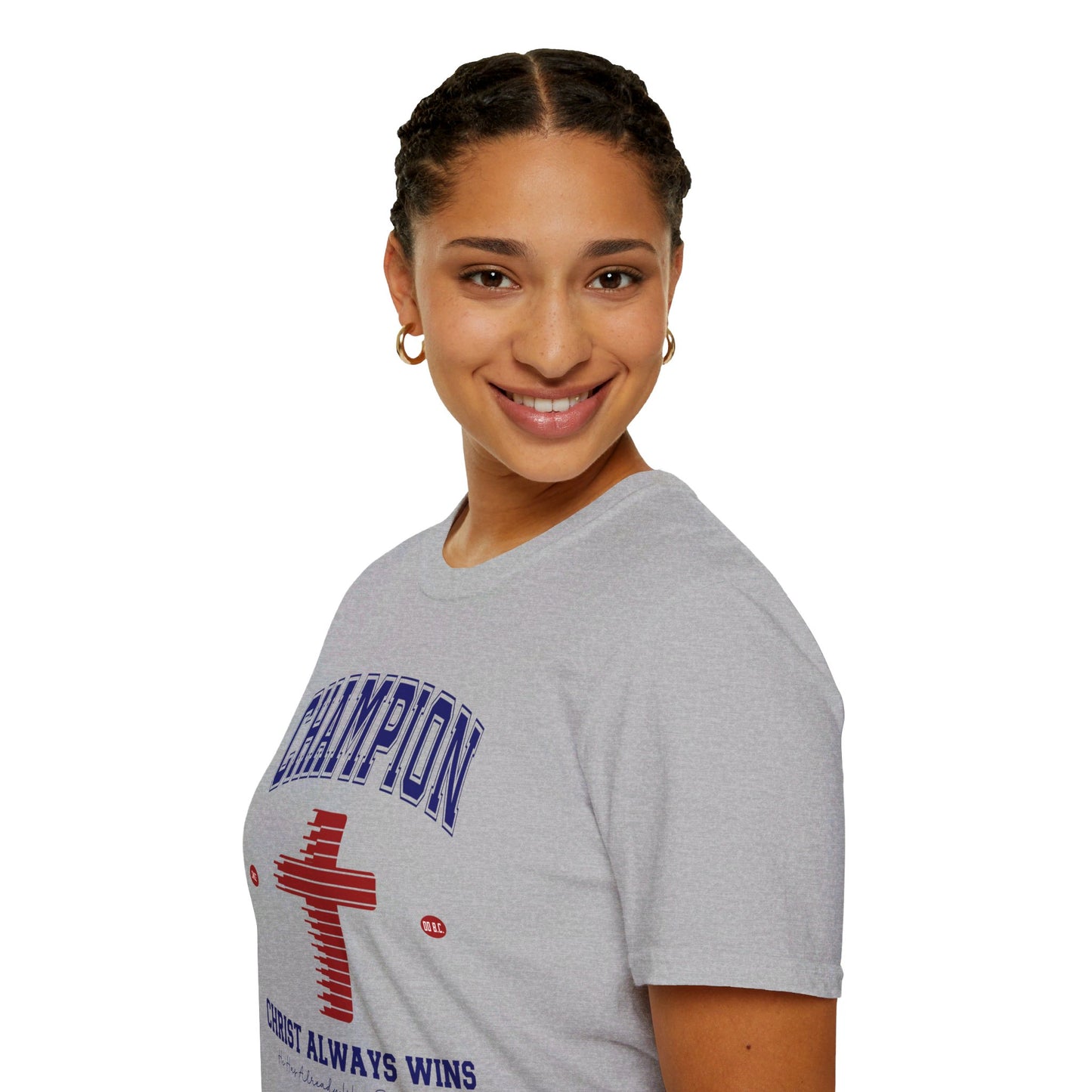 Champion Christ Always Wins Unisex Christian T-shirt