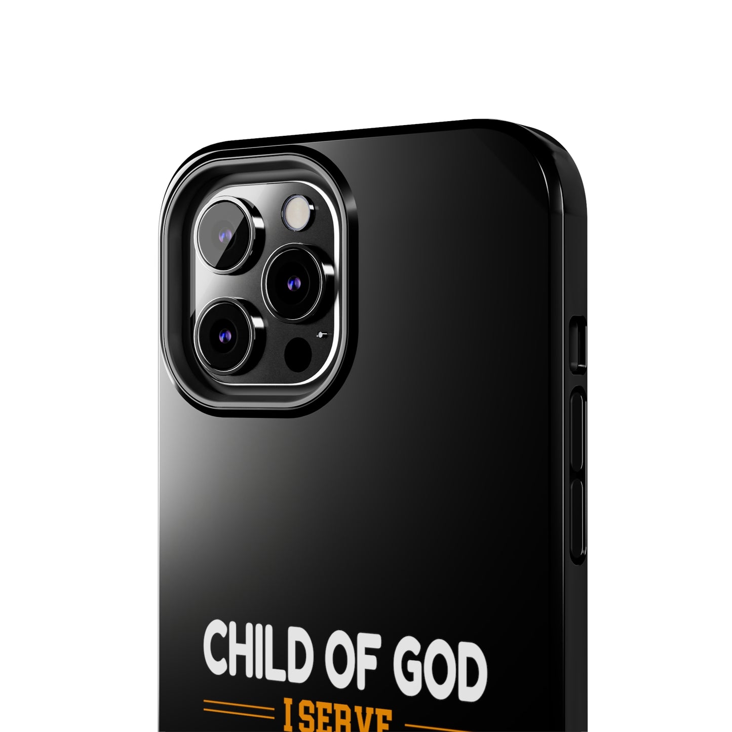 Child Of God I Serve The Only One Who Can Defeat Death Hell And The Grave Christian Phone Tough Phone Cases, Case-Mate Printify