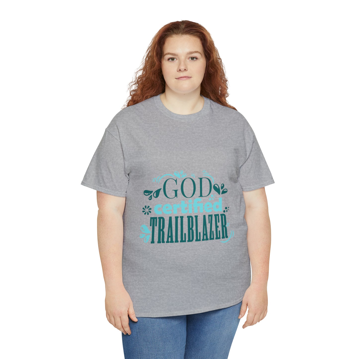 God Certified Trailblazer Unisex Heavy Cotton Tee