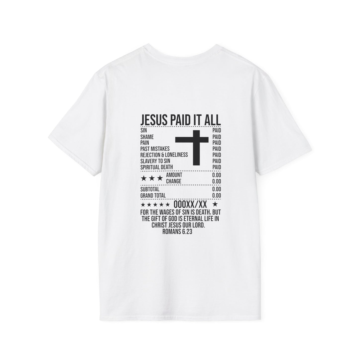 Paid In Full Jesus Paid It All Christian Unisex T-shirt