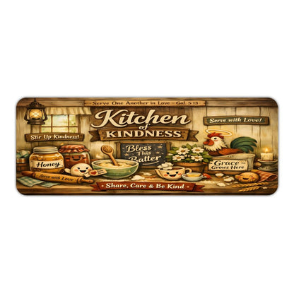 Kitchen Of Kindness Christian Kitchen Mat