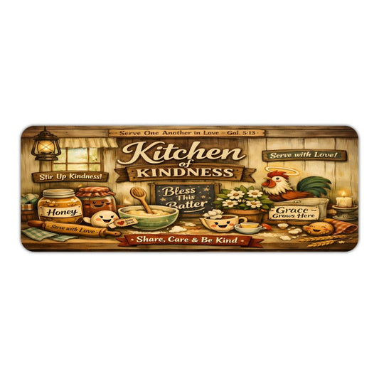 Kitchen Of Kindness Christian Kitchen Mat