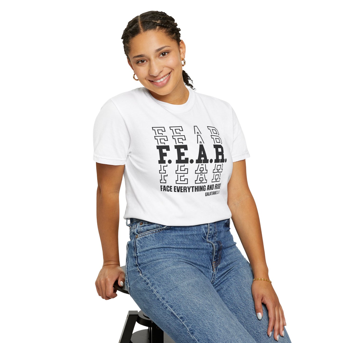 FEAR Face Everything And Rise Unisex Christian T-shirt