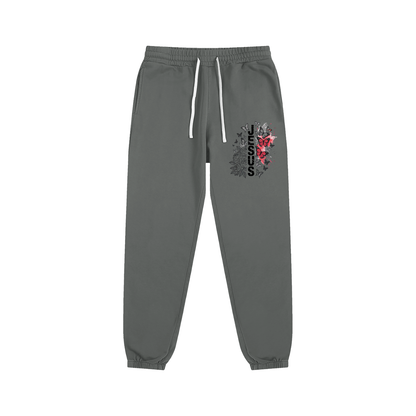 Flowered Jesus Unisex Christian Sweatpants