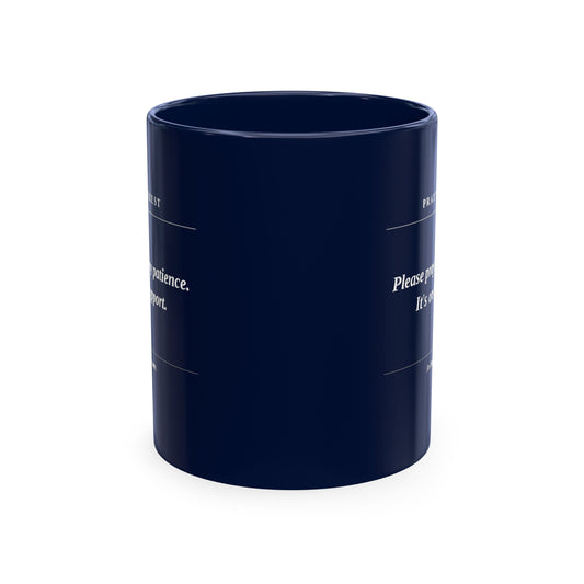 Prayer Request Ceramic Mug — 'Please Pray for Me' Inspirational Coffee Cup