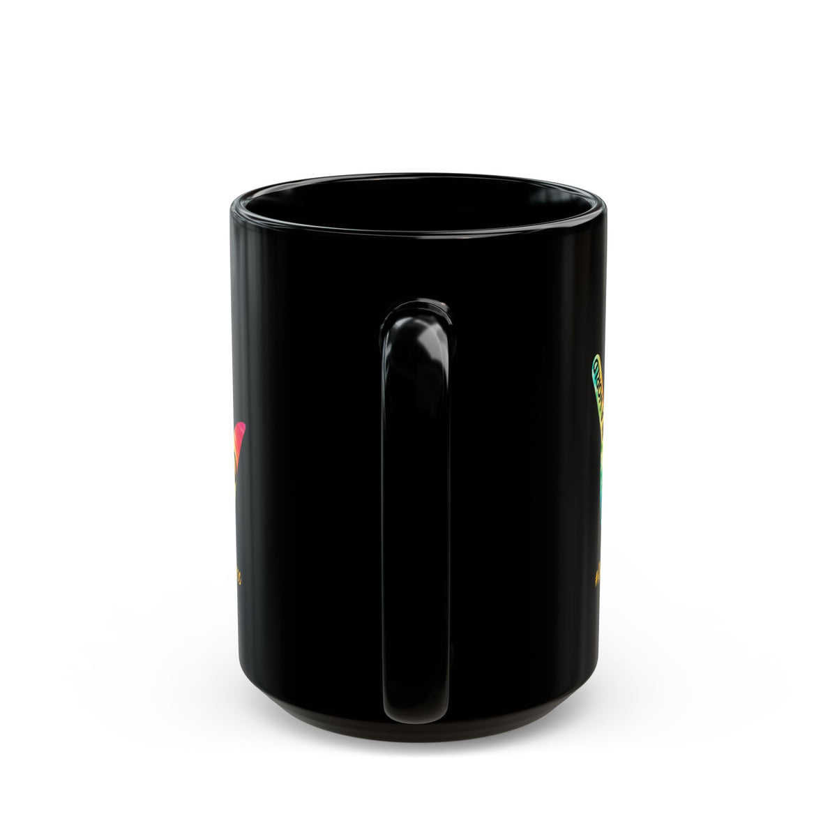 Inspirational Black Mug for Autism Awareness - 11oz & 15oz