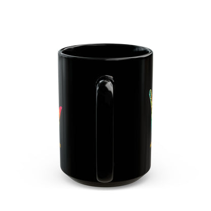 Inspirational Black Mug for Autism Awareness - 11oz & 15oz