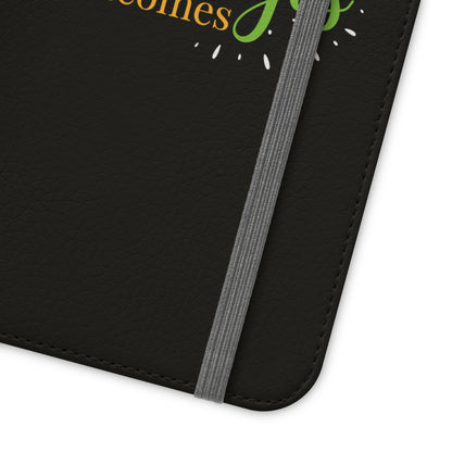 Prayer Changes Outcomes Phone Flip Cases - ClaimedbyGodDesigns