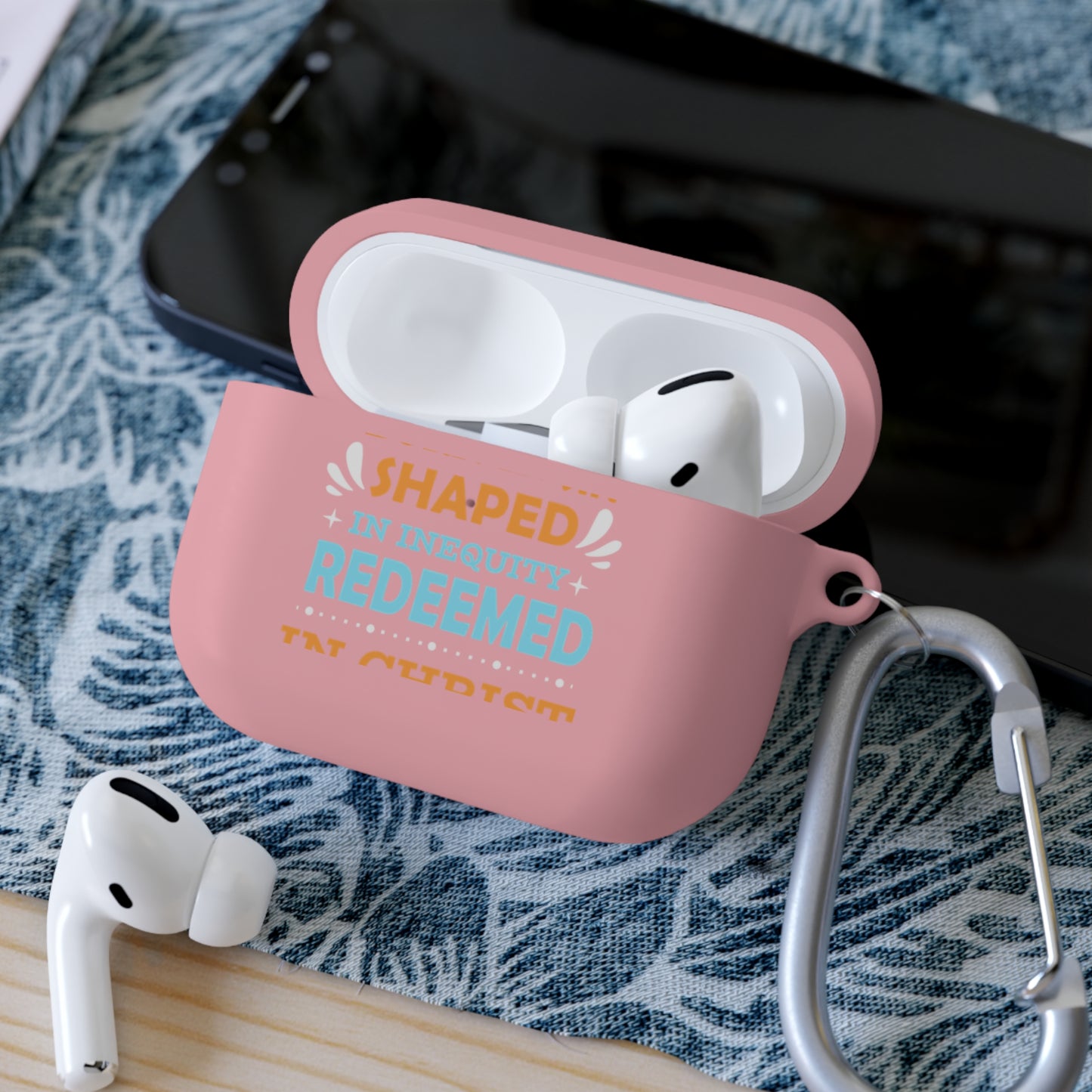 Born In Sin Shaped In Inequity Redeemed In Christ Airpod / Airpods Pro Case cover