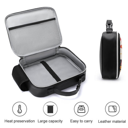God Is Good All The Time Christian PU Leak-proof Lunch Bag with Detachable Buckled Handle