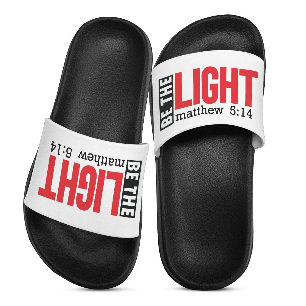 Be The Light Christian Children's Sandals - ClaimedbyGodDesigns