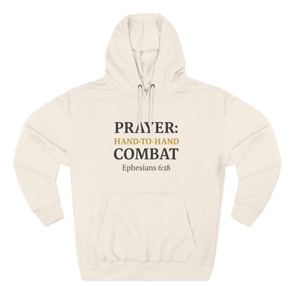 Inspirational Prayer Hoodie, Fleece Hoodie for Faith, Christian Gift, Casual Wear, Comfortable Style, Spiritual Quote Clothing - ClaimedbyGodDesigns