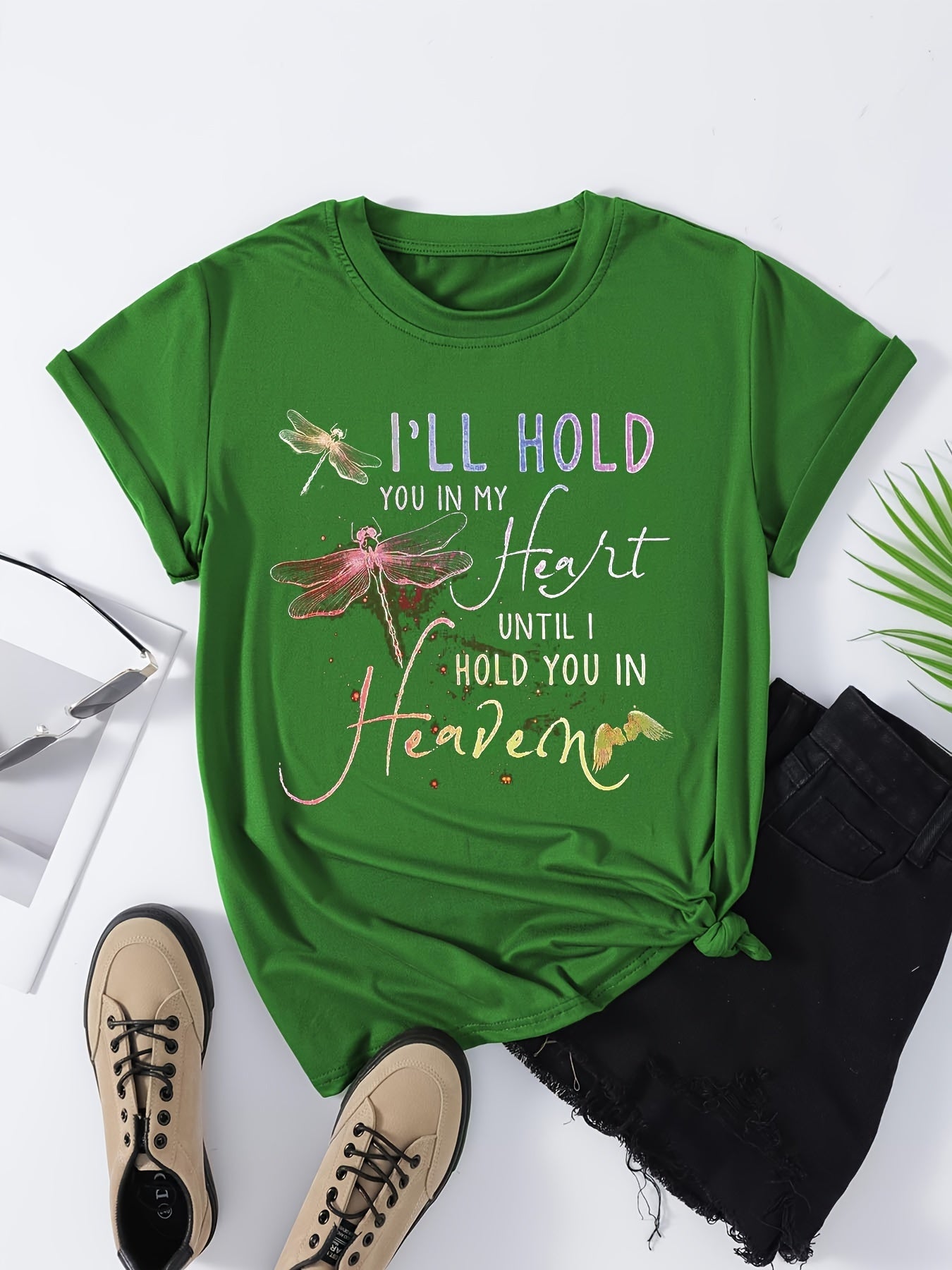 I'll Hold You In My Hear Plus Size Women's Christian T-shirt claimedbygoddesigns