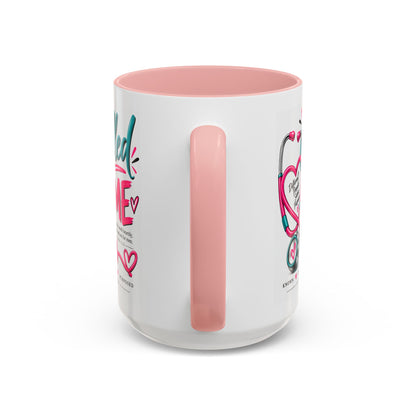 Called By Name Coffee Mug — Inspirational Nurse Stethoscope Design (11/15oz)