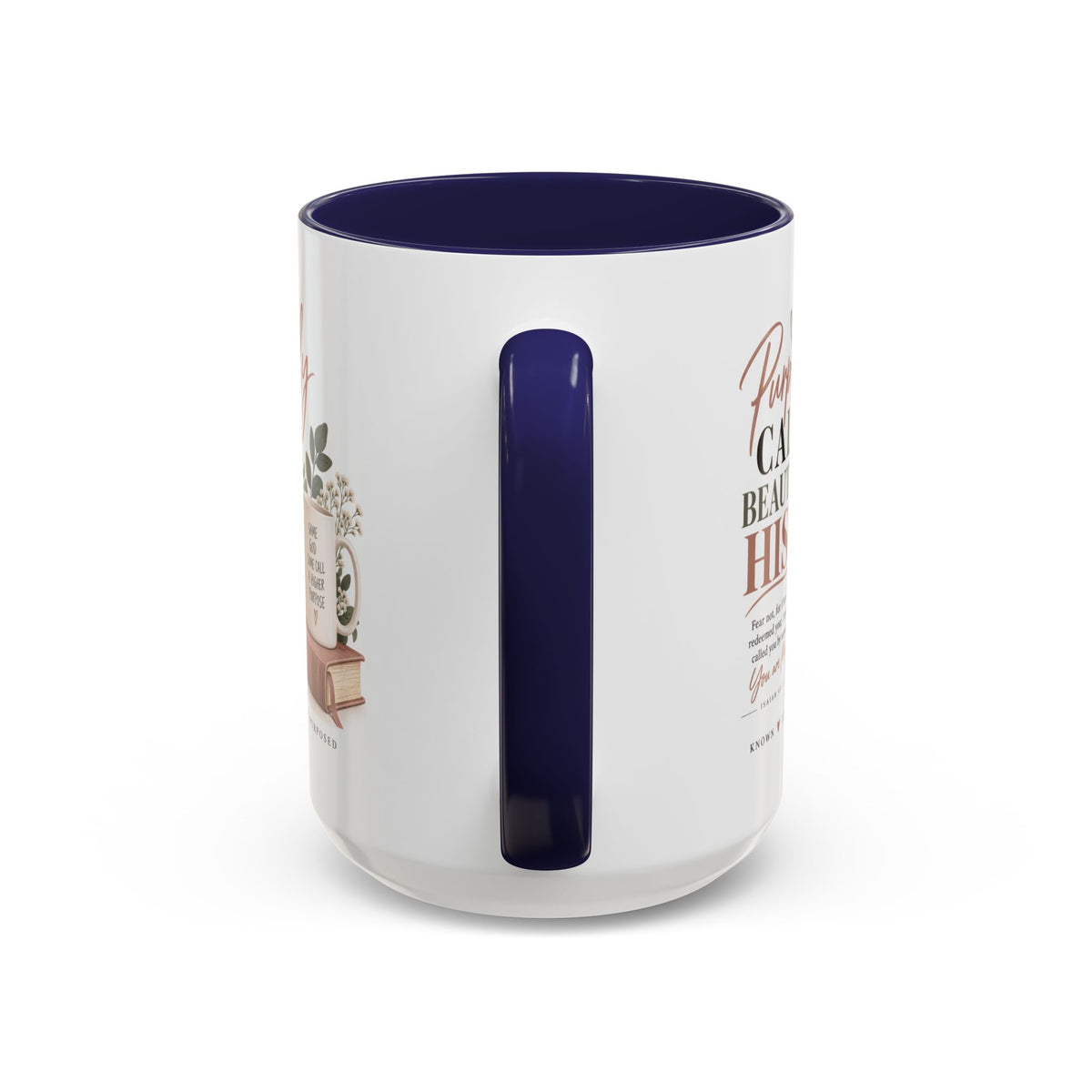 Purposefully Called, Beautifully His Accent Coffee Mug — Christian Inspirational 11/15oz