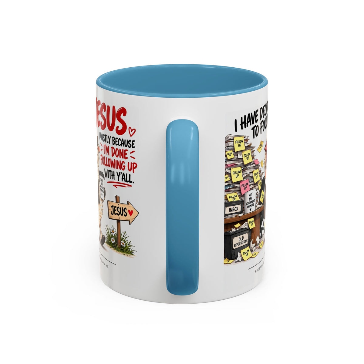 I Have Decided to Follow Jesus Coffee Mug (Christian Faith Ceramic Mug)