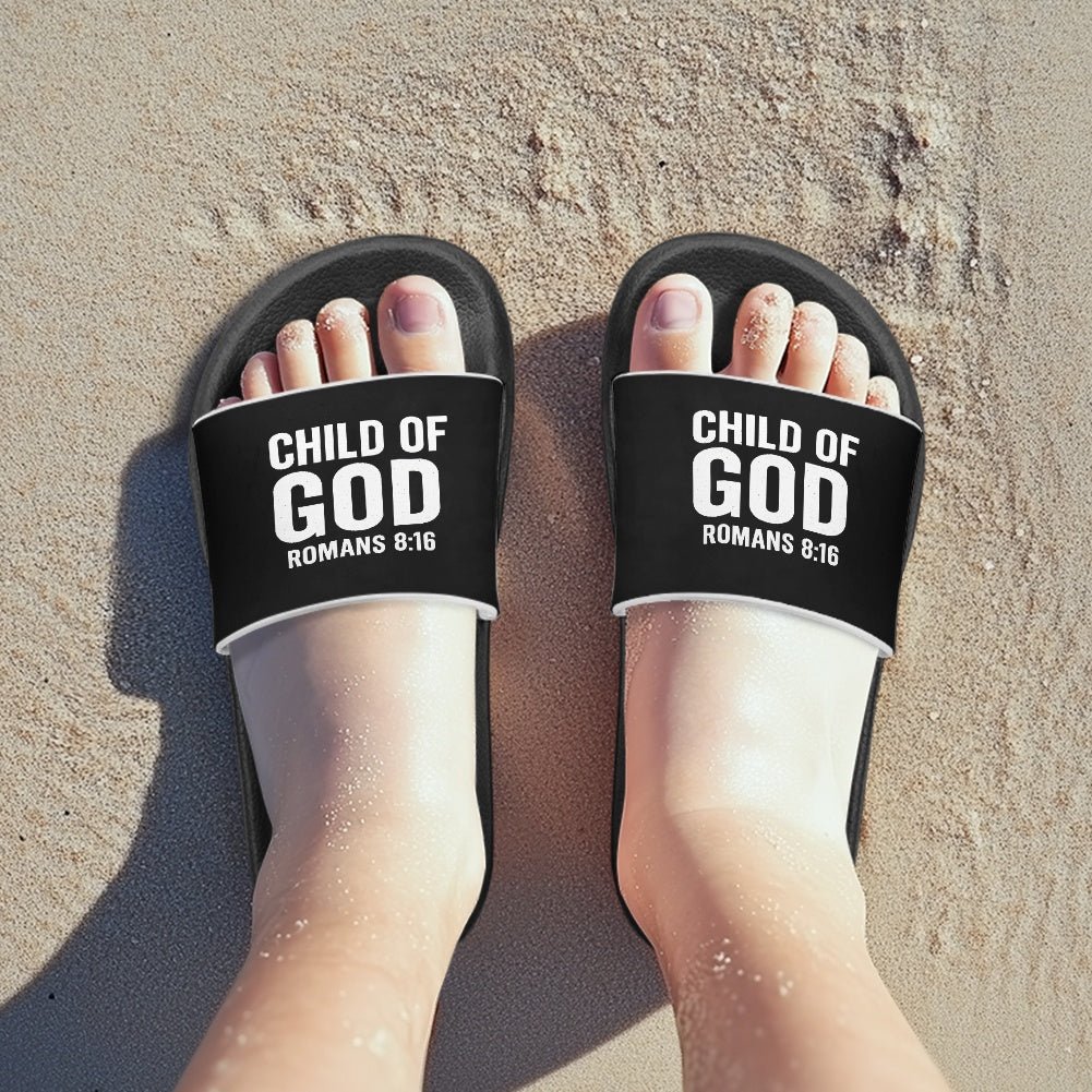His Child Christian Children's Sandals - ClaimedbyGodDesigns