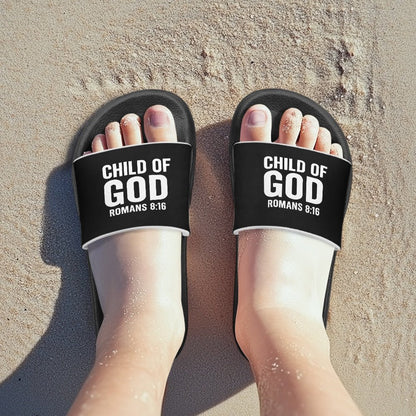 His Child Christian Children's Sandals - ClaimedbyGodDesigns