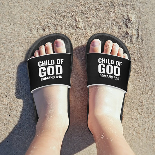 His Child Christian Children's Sandals - ClaimedbyGodDesigns