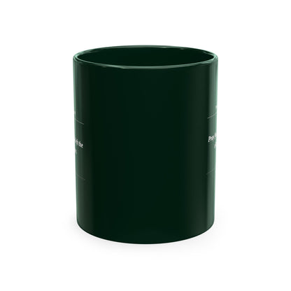 Prayer Request Ceramic Mug — 'Pray for My Peace' Inspirational Religious Coffee Cup