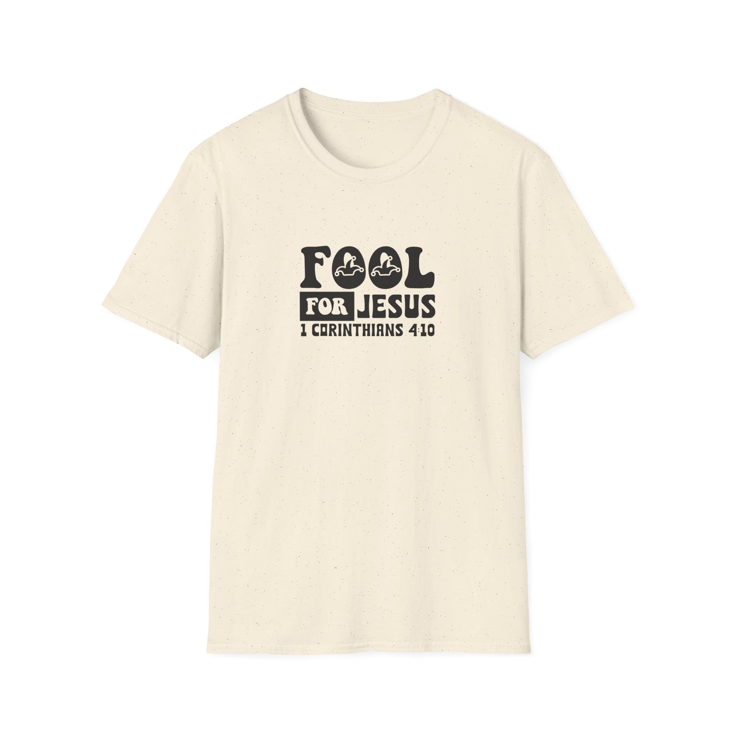 Fool For Jesus Funny Unisex Christian T-shirt