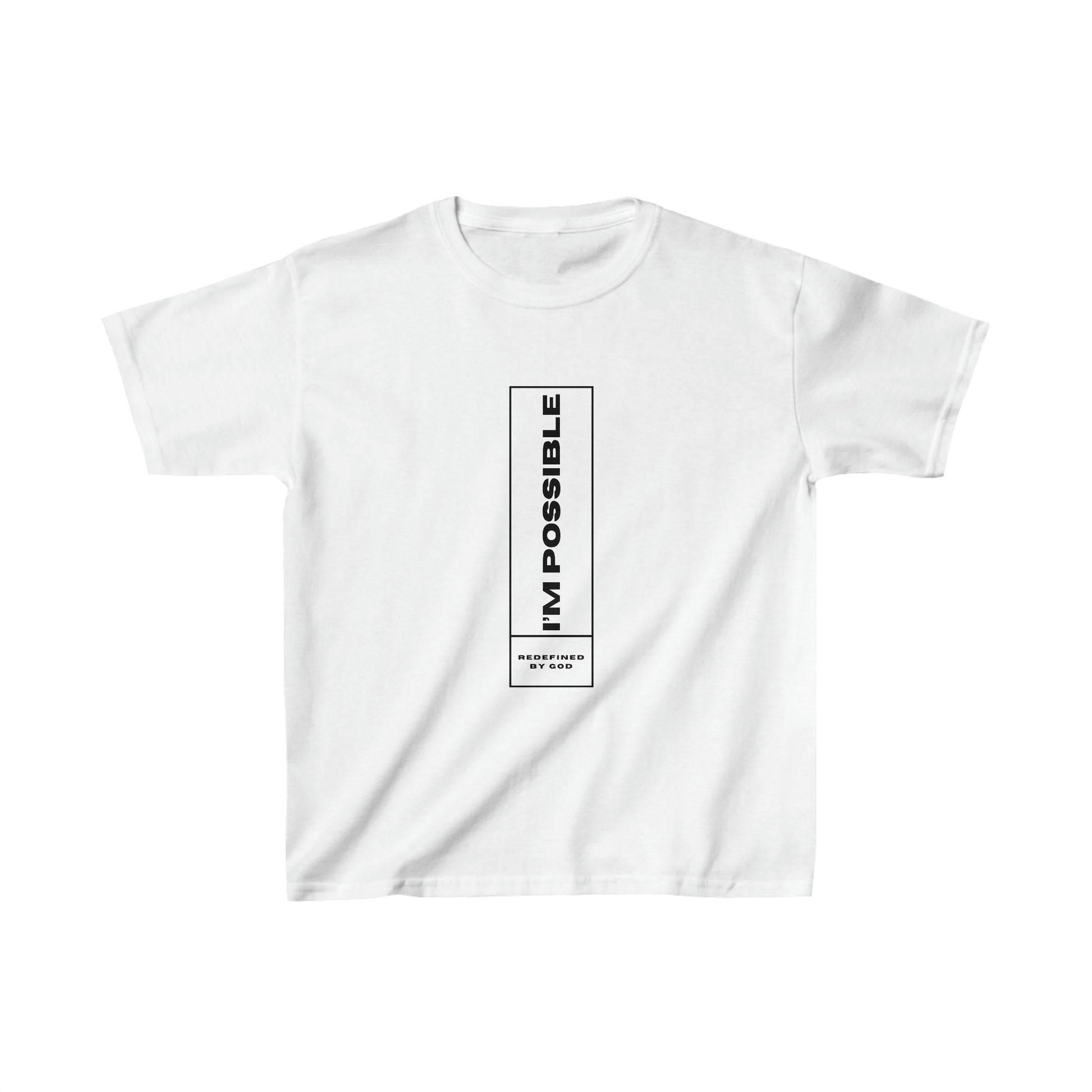 I'm Possible Redefined By God Youth Christian T-Shirt Printify