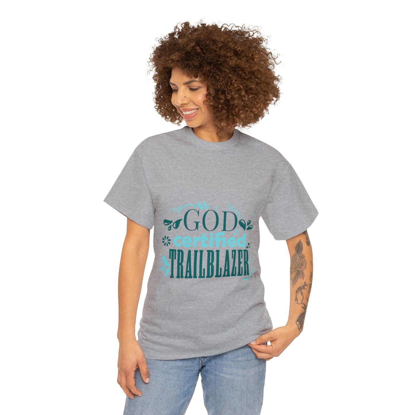 God Certified Trailblazer Unisex Heavy Cotton Tee