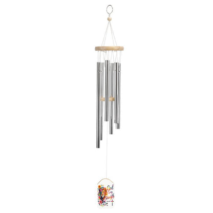 He Is My Strength Christian Wind Chime - ClaimedbyGodDesigns