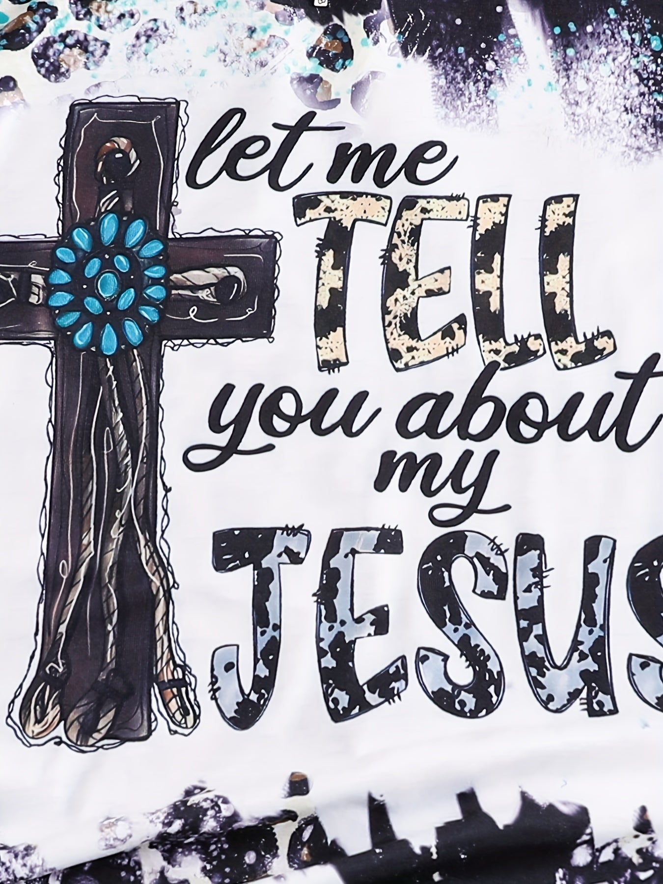 LET ME TELL YOU ABOUT My JESUS Youth Christian T-shirt claimedbygoddesigns