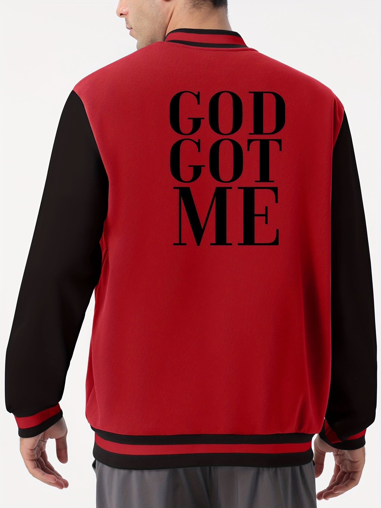 God Got Me Men's Christian Jacket claimedbygoddesigns