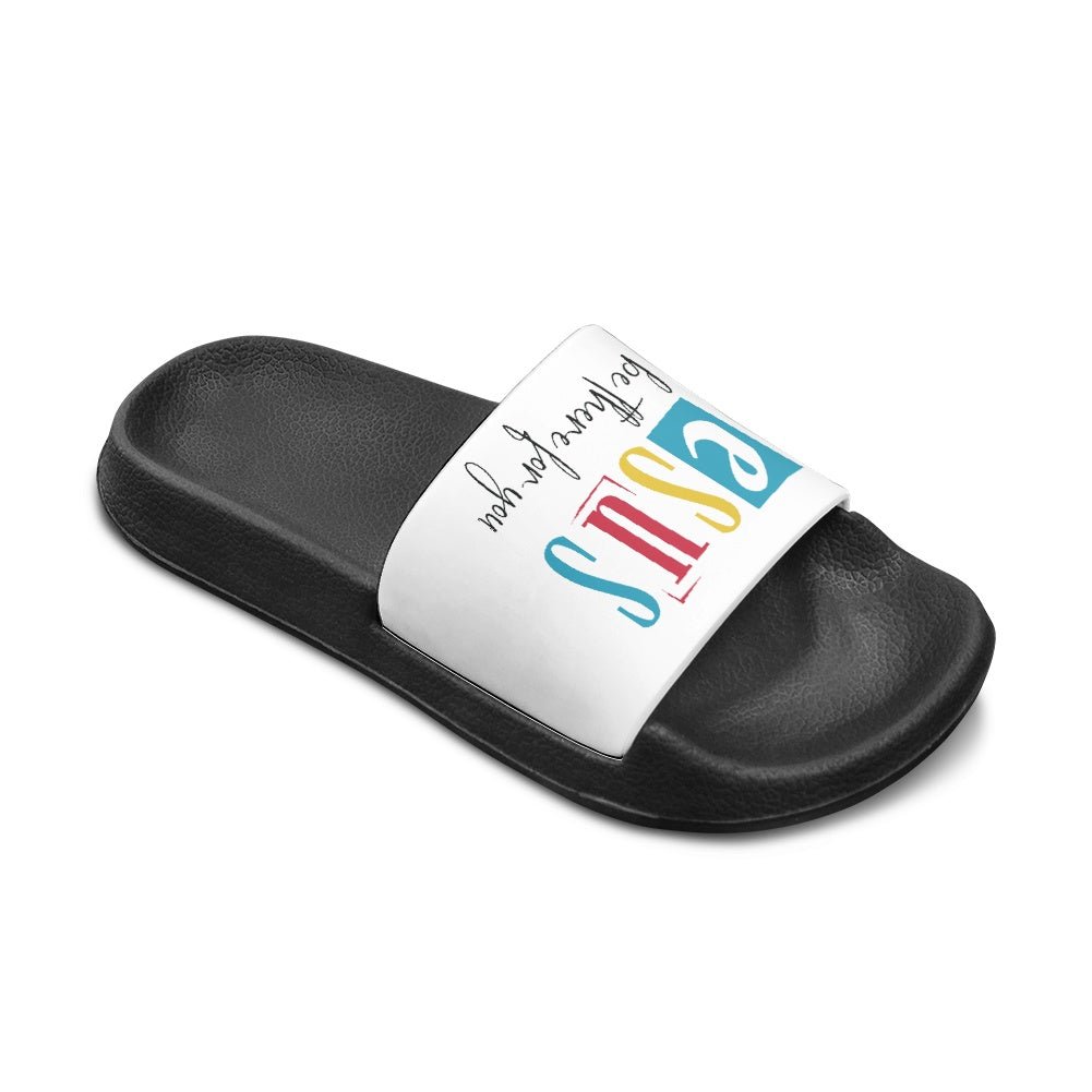 He'll Be There For You Christian Children's Sandals - ClaimedbyGodDesigns