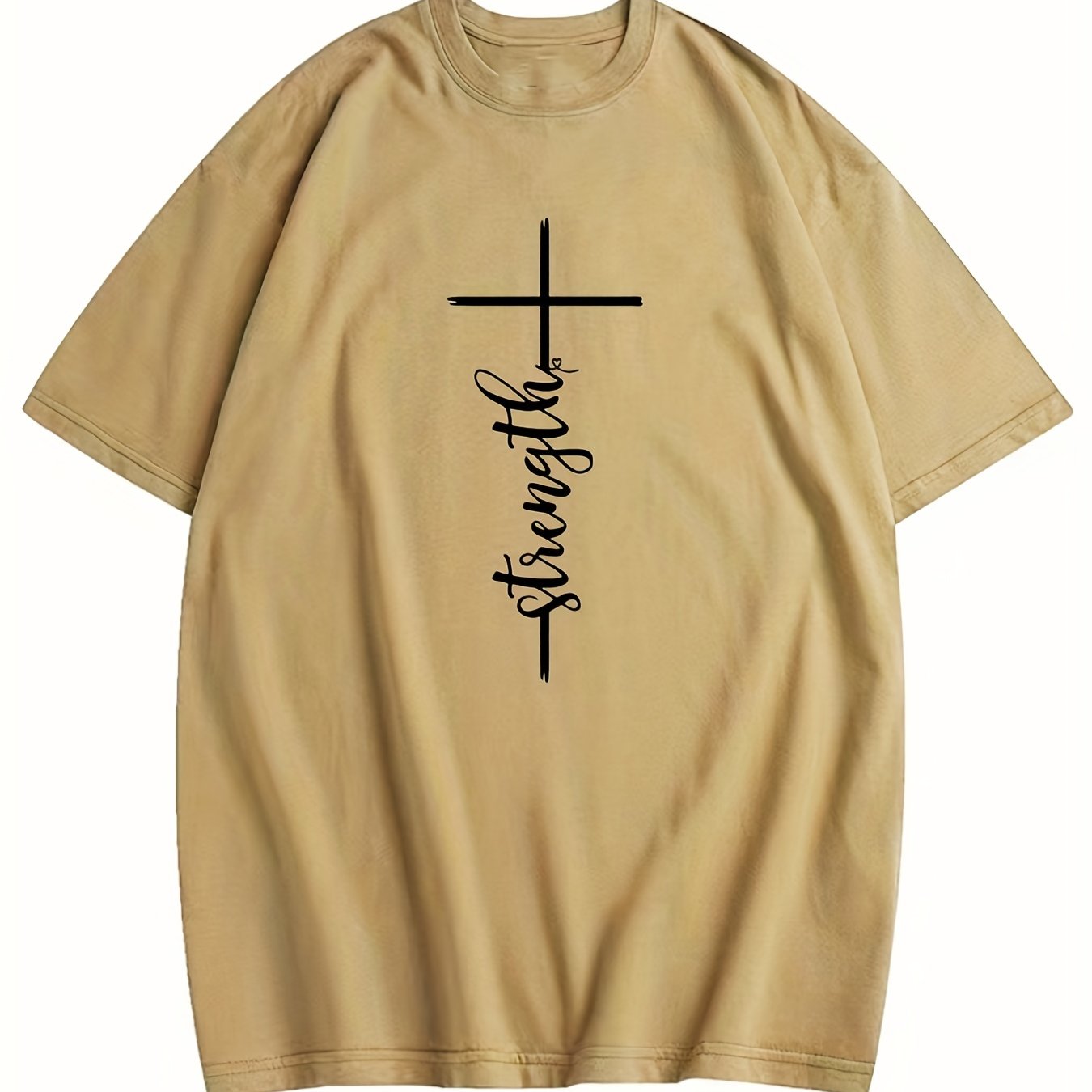 Strength Men's Christian T-Shirt claimedbygoddesigns