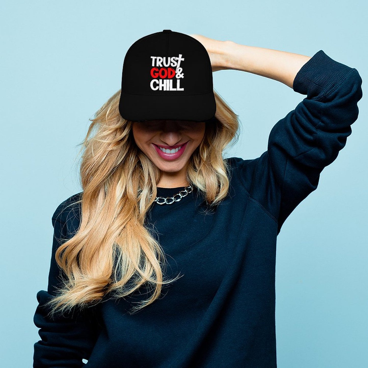 Trust God And Chill Christian Hat