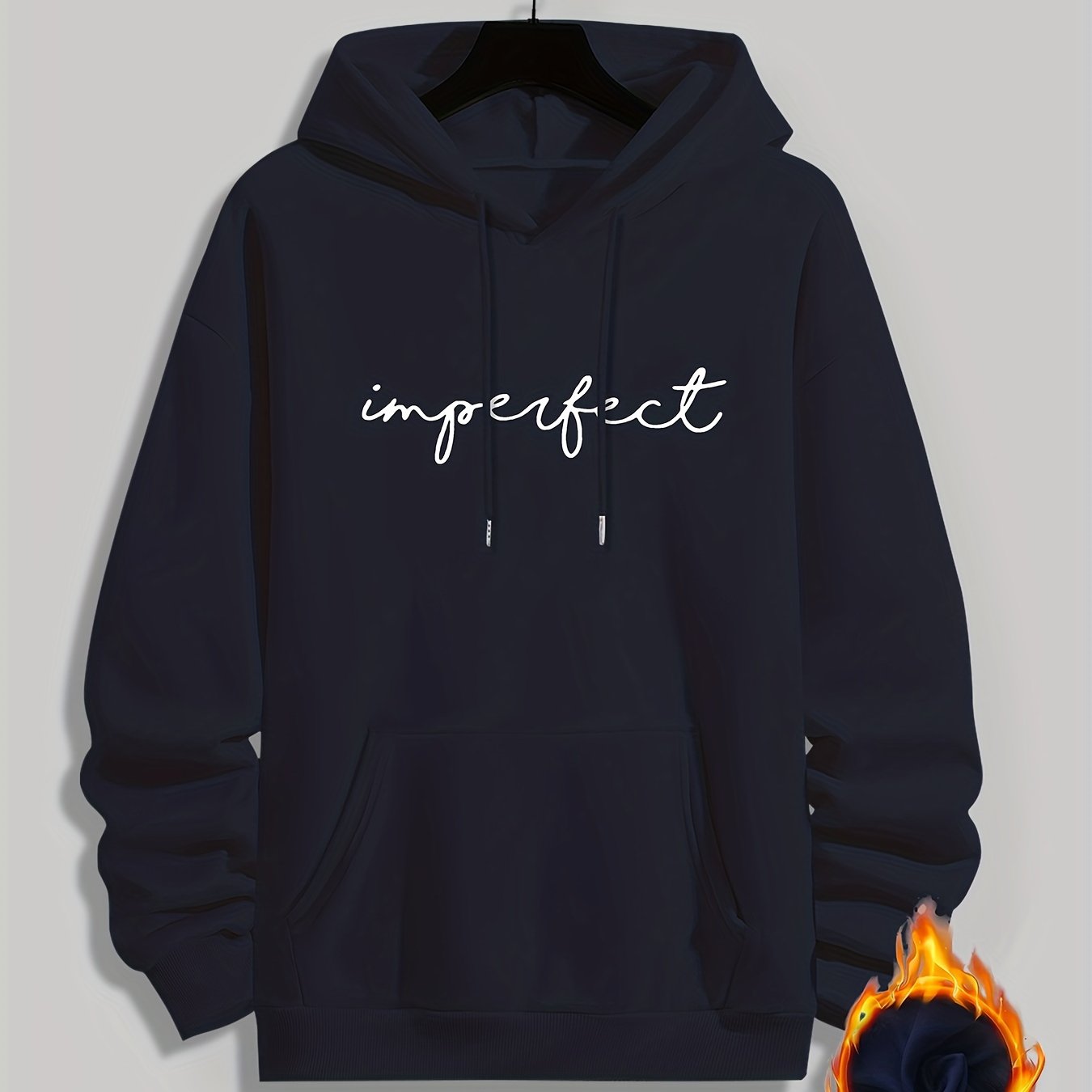 Imperfect Men's Christian Pullover Hooded Sweatshirt claimedbygoddesigns