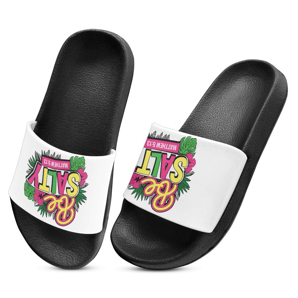 Be Salty Christian Children's Sandals - ClaimedbyGodDesigns
