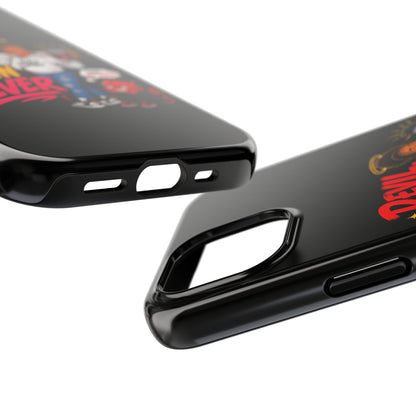 Phone Case — "Devil Try Again Never" Christian Graphic Tough Phone Case - ClaimedbyGodDesigns