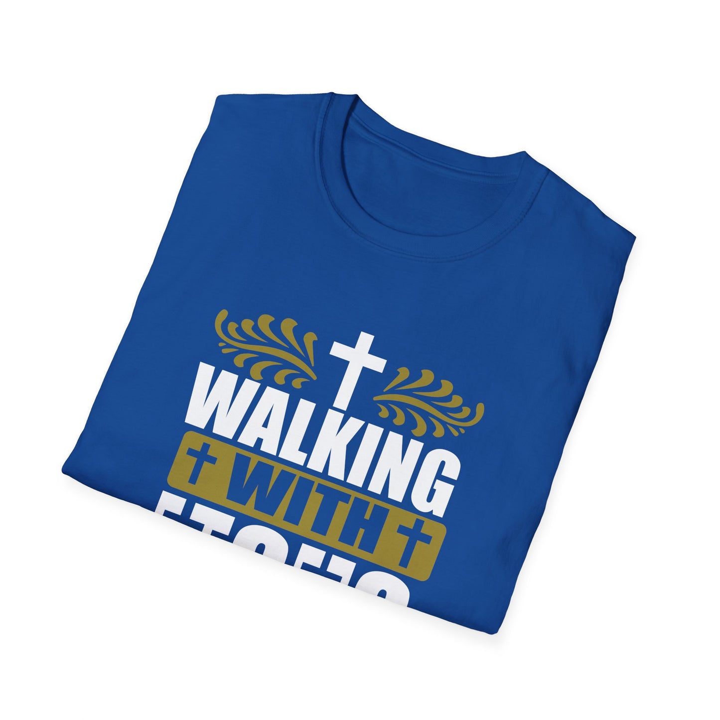 Walking With Jesus Unisex Christian T-shirt