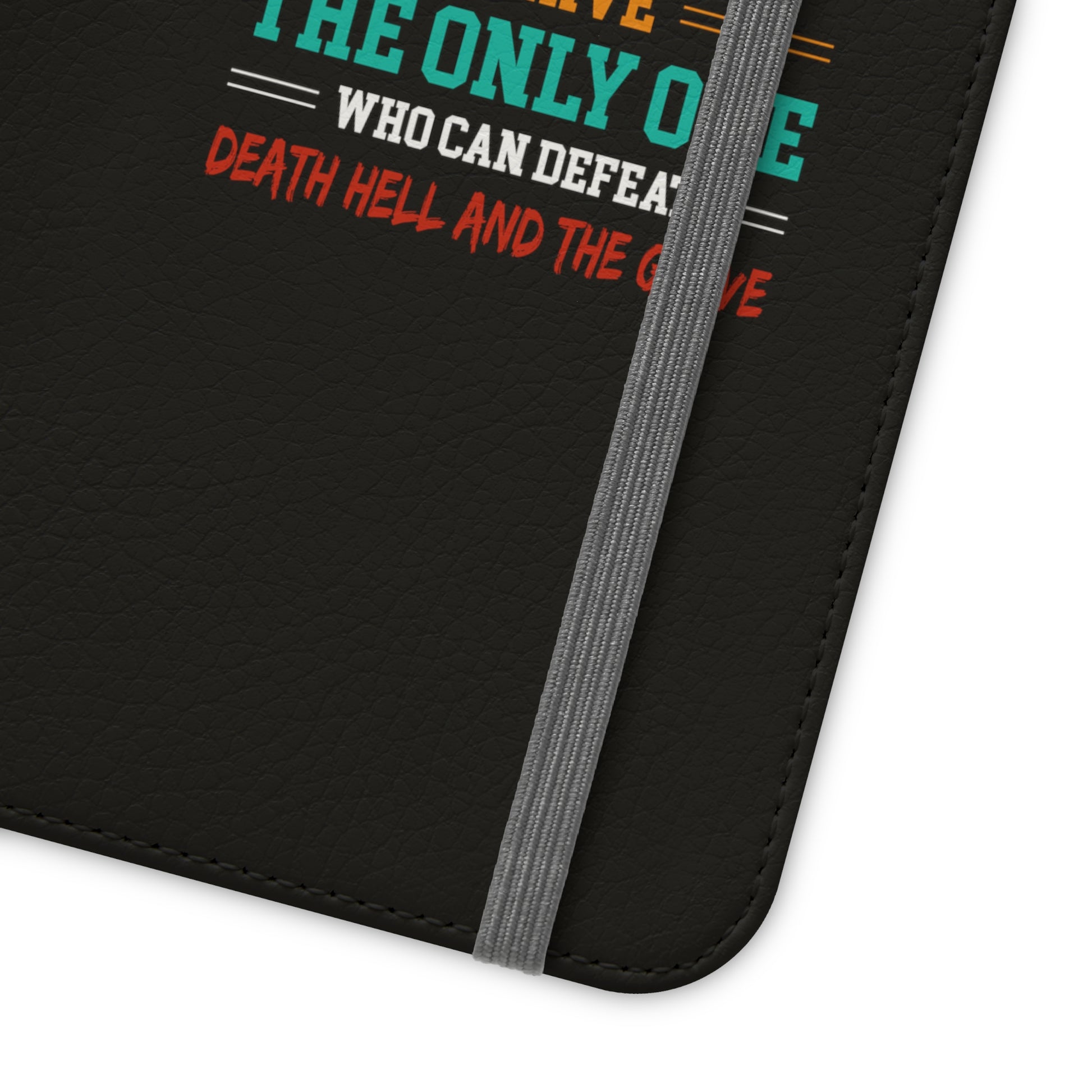 Child Of God I Serve The Only One Who Can Defeat Death Hell And The Grave Christian Phone Flip Cases Printify