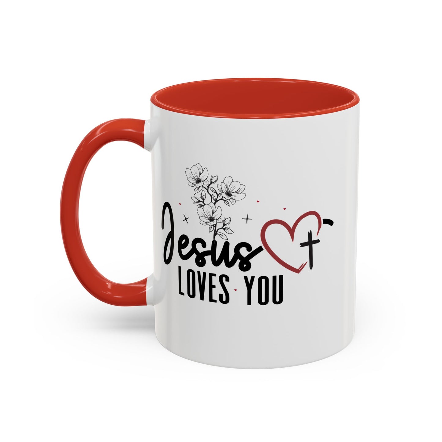 Inspirational He Loves You Coffee Mug - 11oz & 15oz