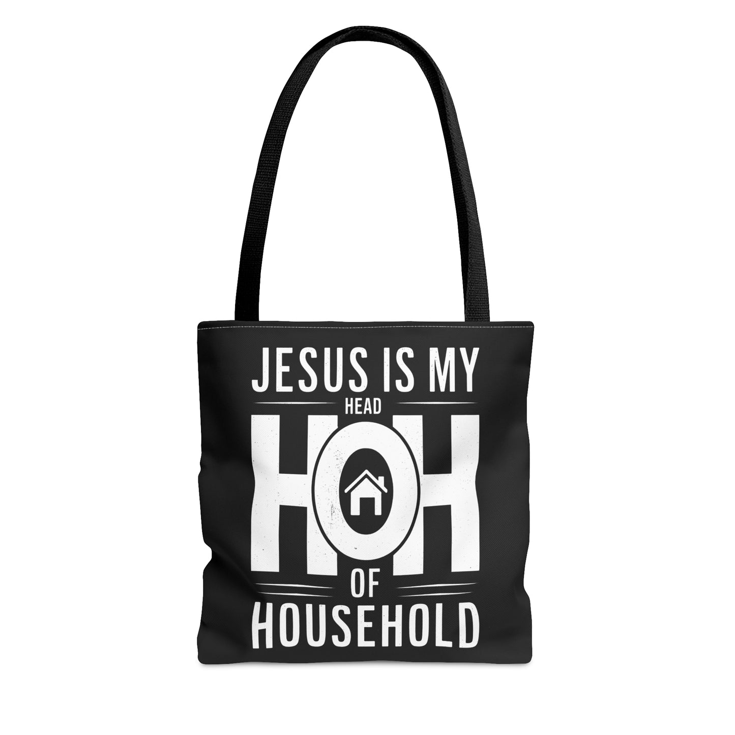 Jesus Is My Head Of Household HOH Christian Tote Bag